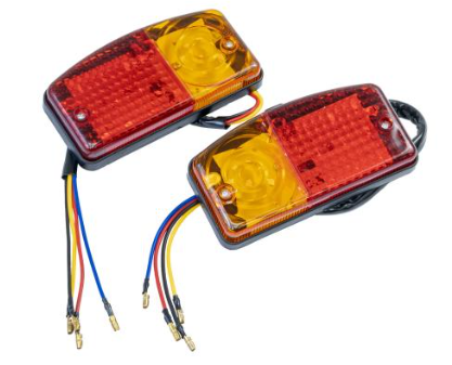 Faro posterior led motokar parpadiante - par