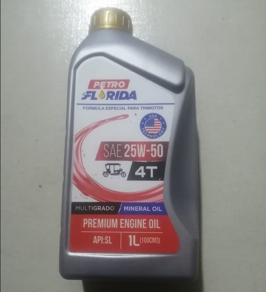 Aceite petroflorida 25w - 50